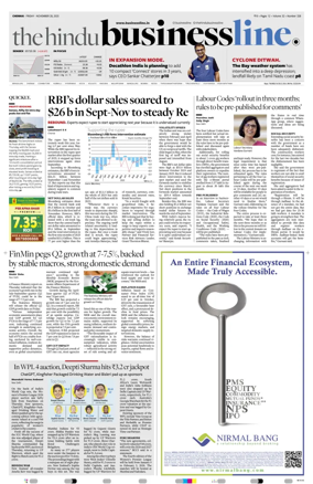 Cover of BusinessLine (Chennai)