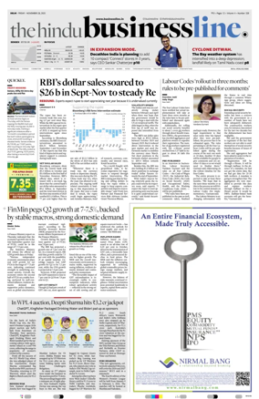 Cover of BusinessLine (Delhi)