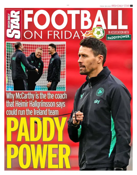 Cover of Irish Daily Star - Fanatic