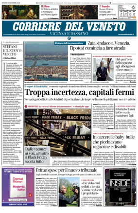 Cover of Corriere del Veneto (Vicenza e Bassano)