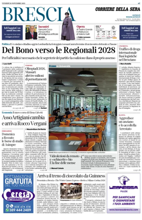 Cover of Corriere della Sera (Brescia)