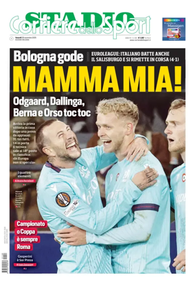 Cover of Corriere dello Sport Stadio (Bologna)