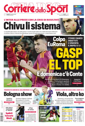 Cover of Corriere dello Sport