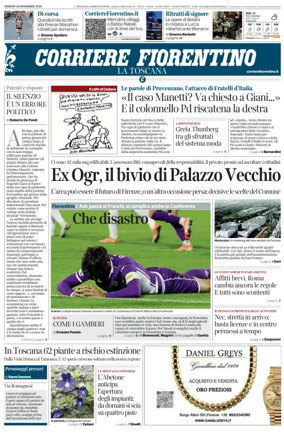 Cover of Corriere Fiorentino