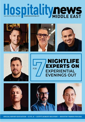 Cover of Hospitality News Middle East