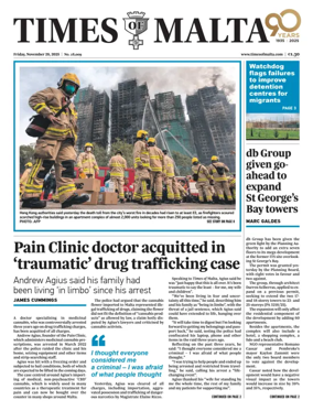 Cover of Times of Malta