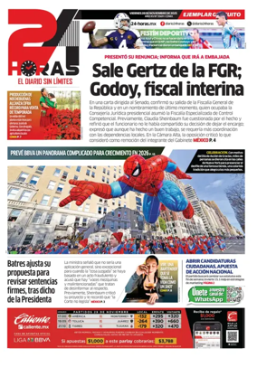 Cover of 24 Horas - El diario sin limites