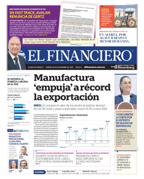 Cover of El Financiero