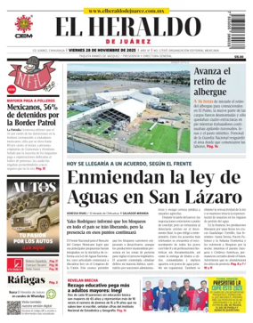 Cover of El Heraldo de Juarez
