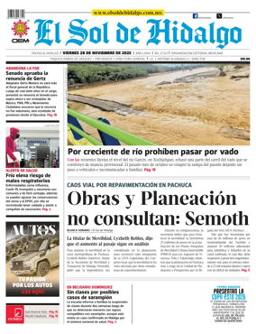 Cover of El Sol de Hidalgo