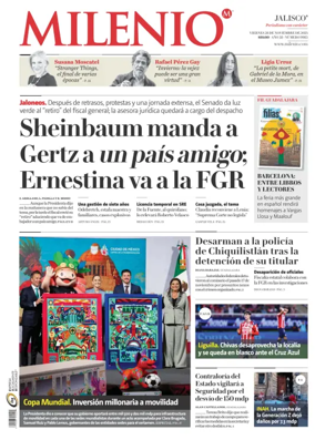Cover of Milenio Jalisco