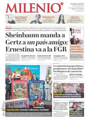 Cover of Milenio Tamaulipas