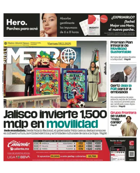 Cover of Publimetro Guadalajara