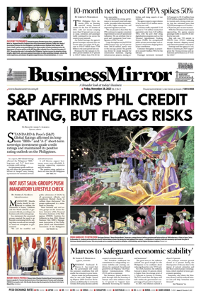Cover of BusinessMirror