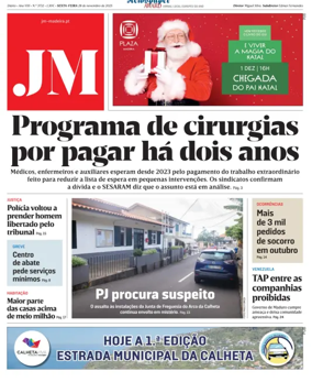 Cover of Jornal Madeira