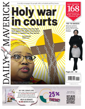Cover of Daily Maverick
