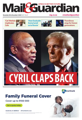 Cover of Mail & Guardian