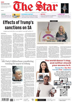 Cover of The Star Early Edition