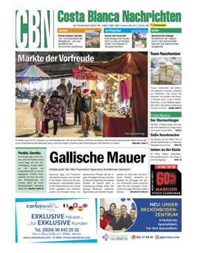 Cover of Costa Blanca Nachrichten