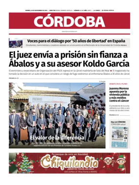 Cover of Diario Córdoba