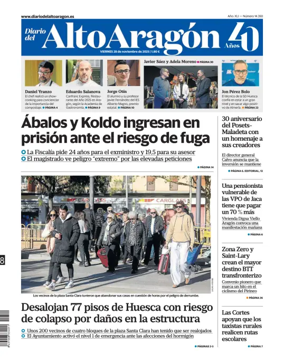 Cover of Diario del Alto Aragón