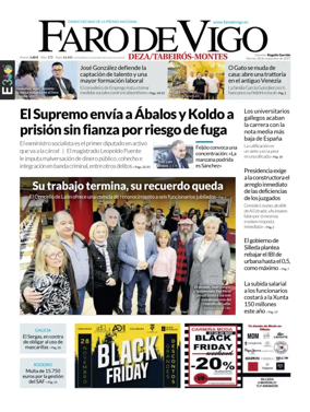 Cover of Faro de Vigo (Deza/Tabeiros-Montes)