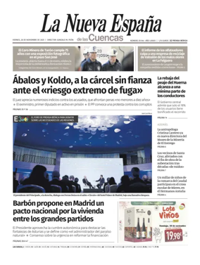 Cover of La Nueva España (Cuencas)