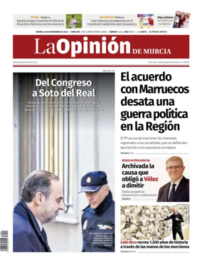 Cover of La Opinión de Murcia
