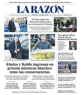 Cover of La Razón (1ª Edición)