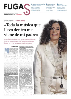 Cover of La Voz de Galicia (Vigo) - Fugas