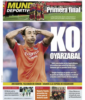 Cover of Mundo Deportivo (Gipuzkoa)