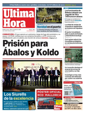 Cover of Ultima Hora