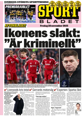 Cover of Sportbladet