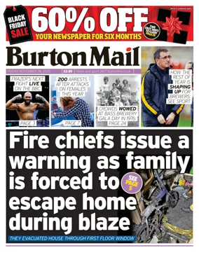 Cover of Burton Mail