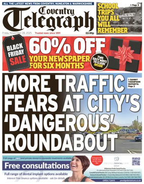 Cover of Coventry Telegraph
