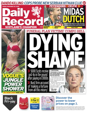 Cover of Daily Record