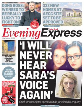 Cover of Evening Express (Extra Edition)