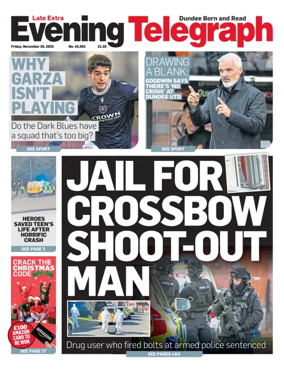 Cover of Evening Telegraph (First Edition)