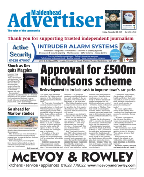 Cover of Maidenhead Advertiser