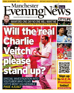 Cover of Manchester Evening News