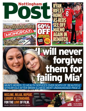 Cover of Nottingham Post