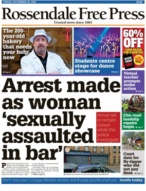 Cover of Rossendale Free Press