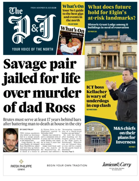 Cover of The Press and Journal (Highlands & Islands)