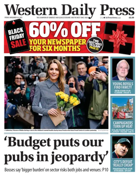 Cover of Western Daily Press