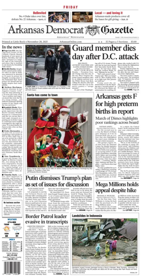 Cover of Arkansas Democrat-Gazette