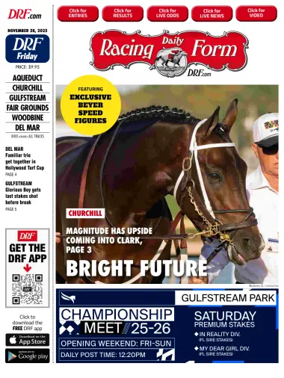 Cover of Daily Racing Form National Digital Edition