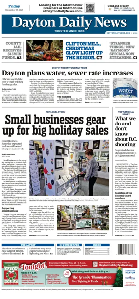 Cover of Dayton Daily News