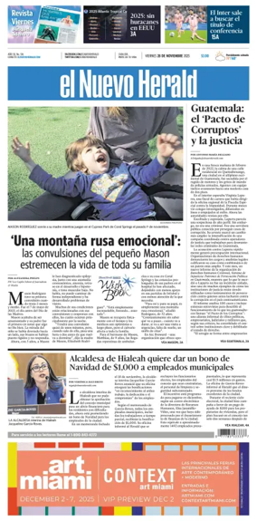 Cover of El Nuevo Herald