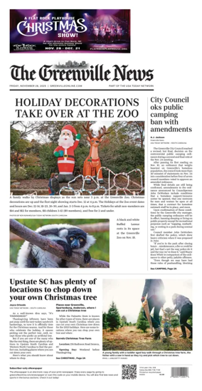 Cover of The Greenville News