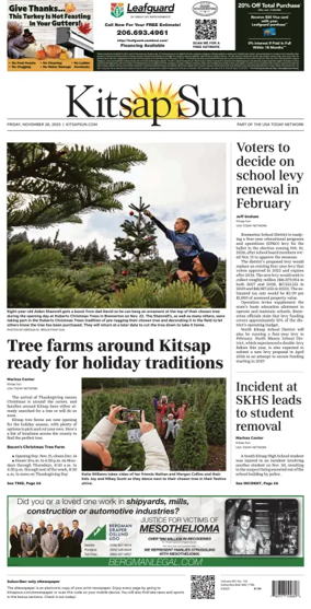 Cover of Kitsap Sun